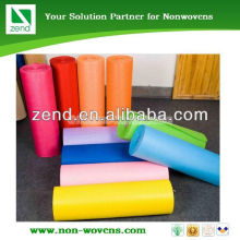 pp nonwoven colorful sequin embroidered tulle fabric